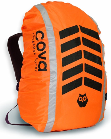 Чехол на рюкзак со светоотражающими лентами Cova "Сигнал" 20-40 л. водоотталкивающий
