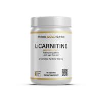 Карнитин Wellness Gold Nutrition l-carnitine 60 капс.
