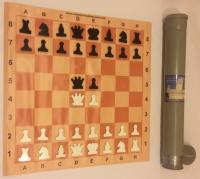 Доска шахматная демонстрационная 100х100 см. Школьная