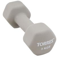 Гантели цветные Torres 3 кг.