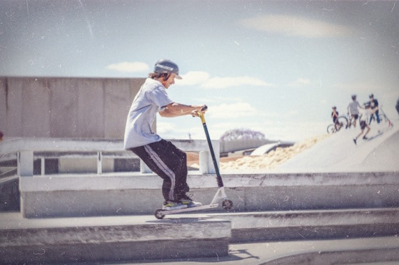 Распространение трюковых самокатов