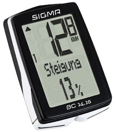 Велокомпьютер 14 функций Sigma BC 14.16 Topline