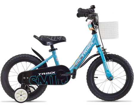 Велосипед 14" Trinx Smile TX-1410 2020 + корзинка черная