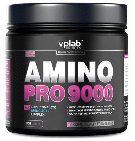 Аминокислоты VPLab Amino Pro 9000 300 табл.