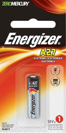 Батарейка Energizer 27A 12V BL-1
