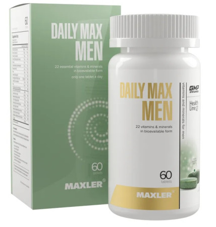 Комплекс витаминно-минеральный Maxler Daily Max Men 60 таб.
