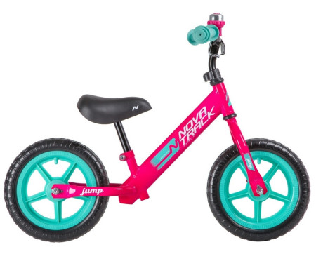 Беговел 12" Novatrack Jump