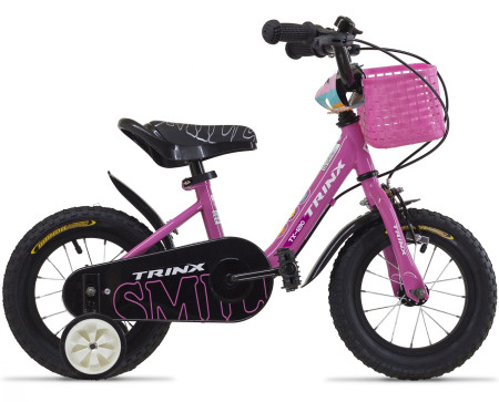 Велосипед 12" Trinx Smile TX-1210 2021 + корзинка