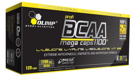 Аминокислоты Olimp BCAA Mega caps 1100  120 капс.