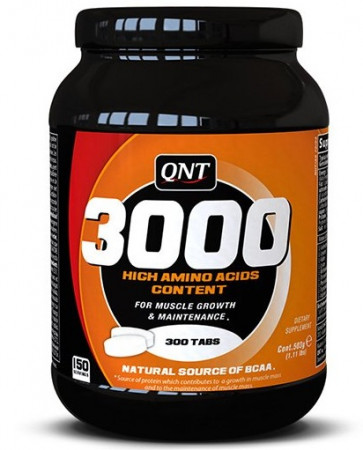 Аминокислоты QNT Amino Acid 3000 мг. 300 табл.