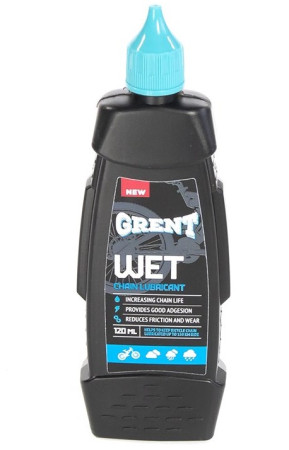 Смазка для цепи Grent Wet Lube (для влажной погоды), 120 мл.