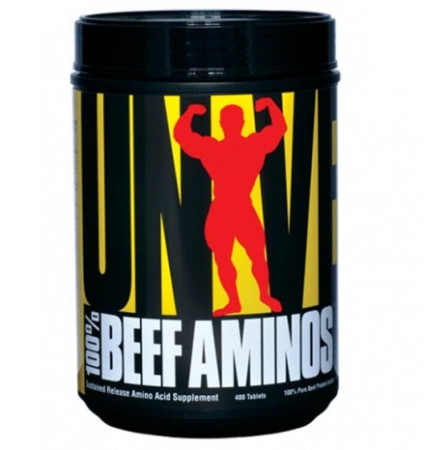 Аминокислоты Universal Nutrition 100% Beef Aminos 400 таб.