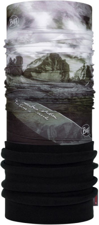 Бандана BUFF Polar® Mountain Collection 3 Cime Black